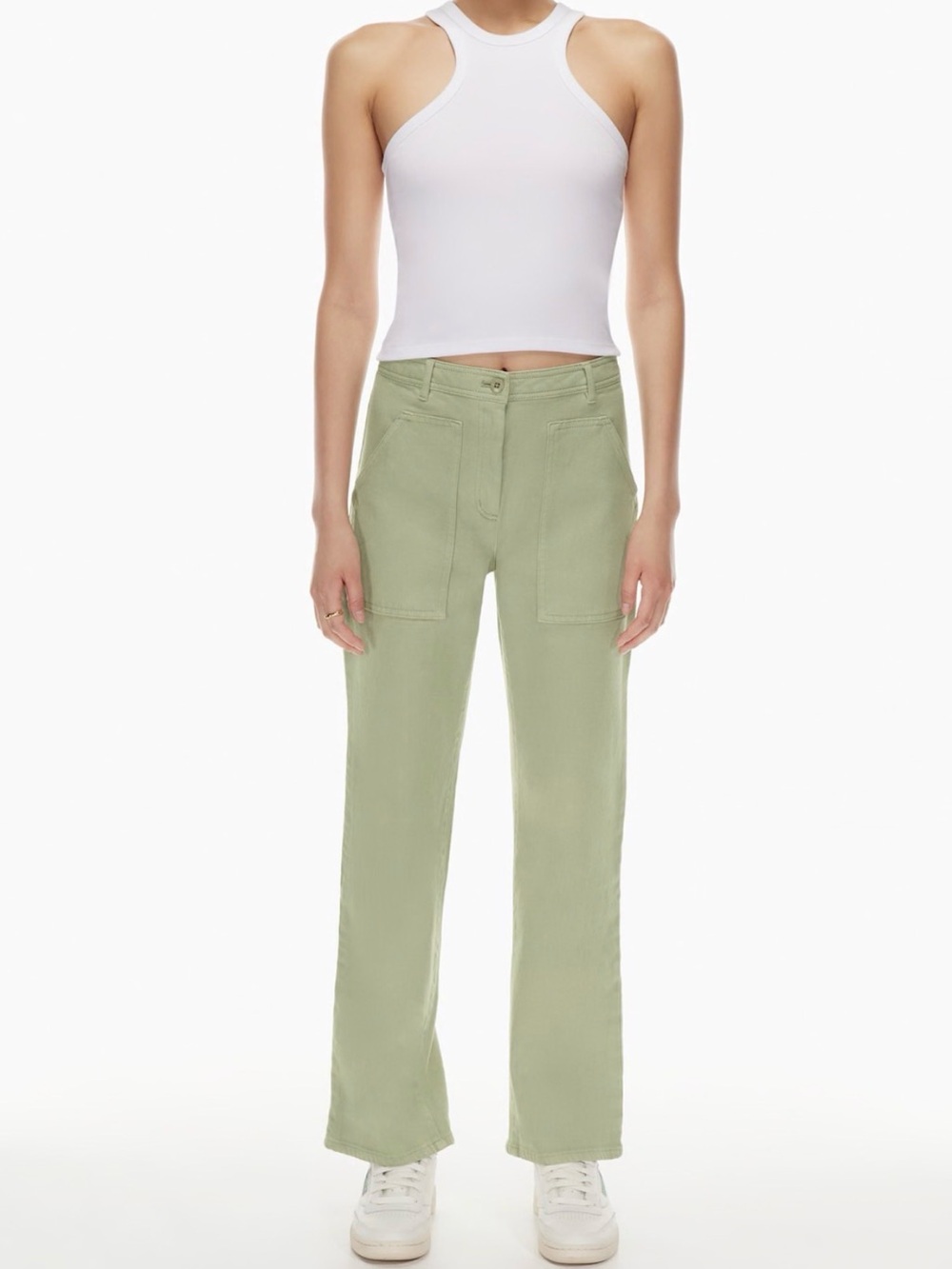 Aritzia Modern Utility Pant (original design) in forest green